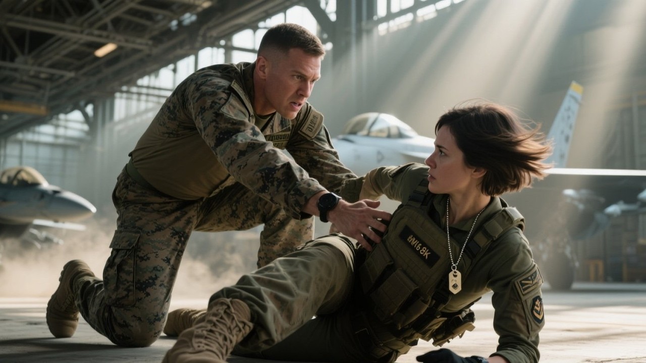 The Marine shoved the woman to the floor — not knowing she commanded the Navy SEALs