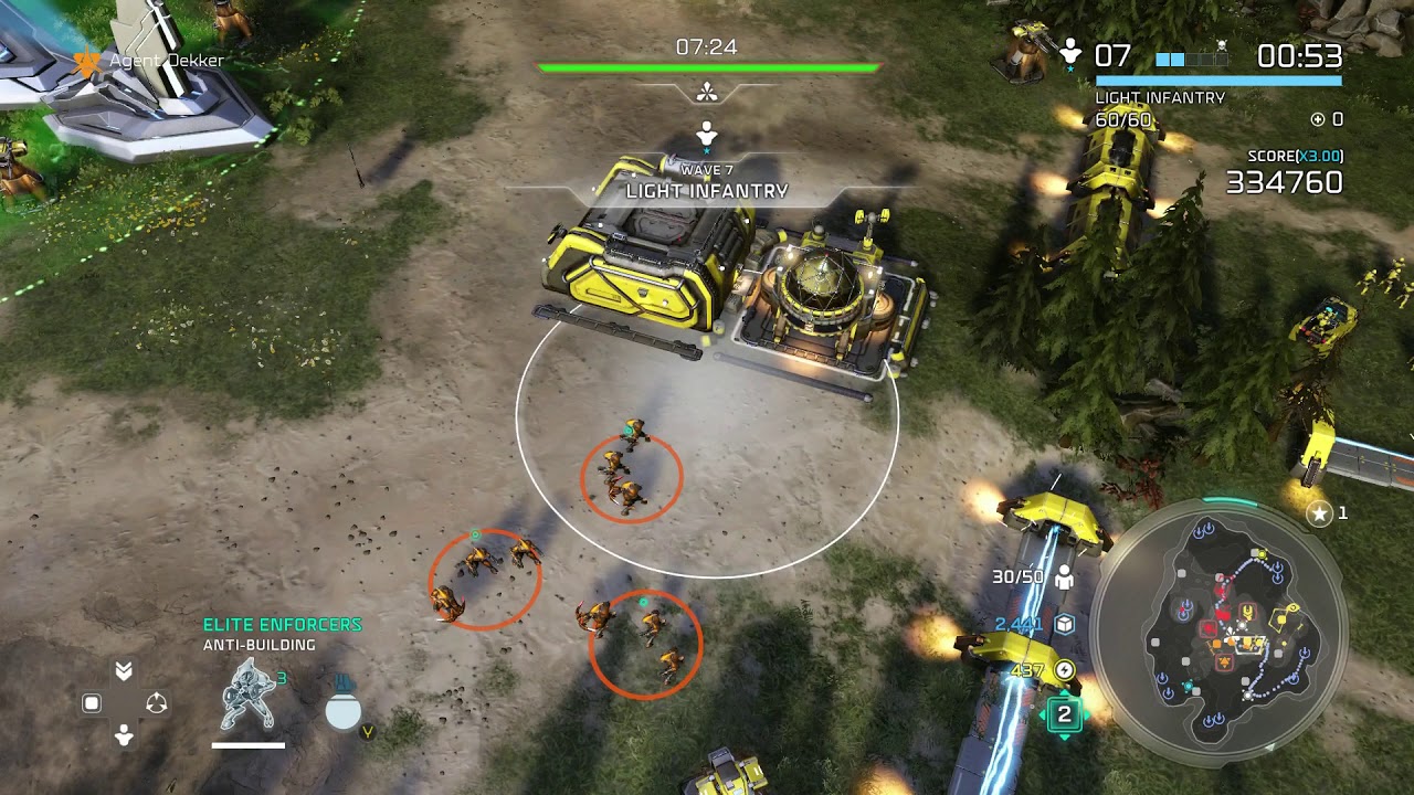 Halo Wars 2 Terminus Firefight #6 (Wave 1 to 49) The Arbiter