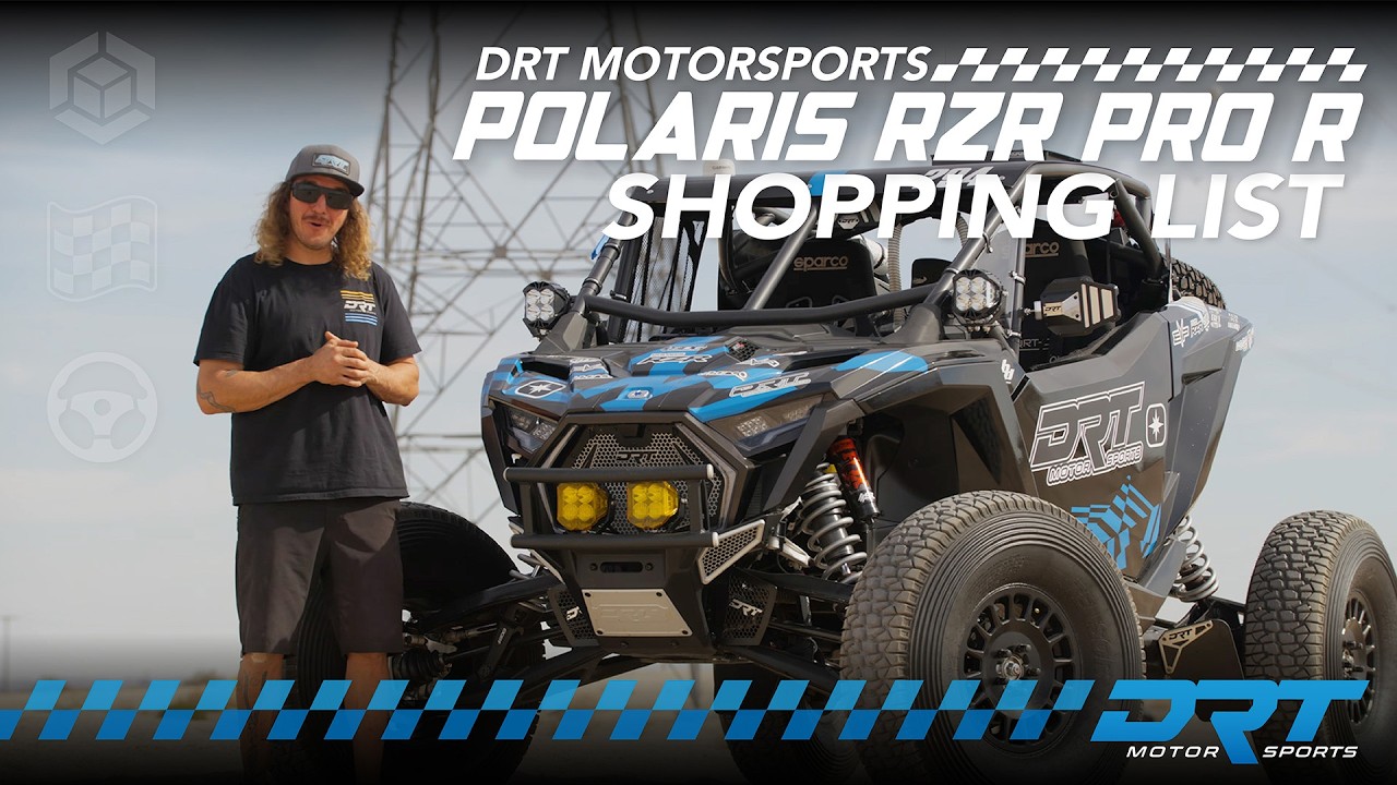 Список покупок DRT Motorsports | Создание идеального внедорожного болида Pro R для пустыни вместе...