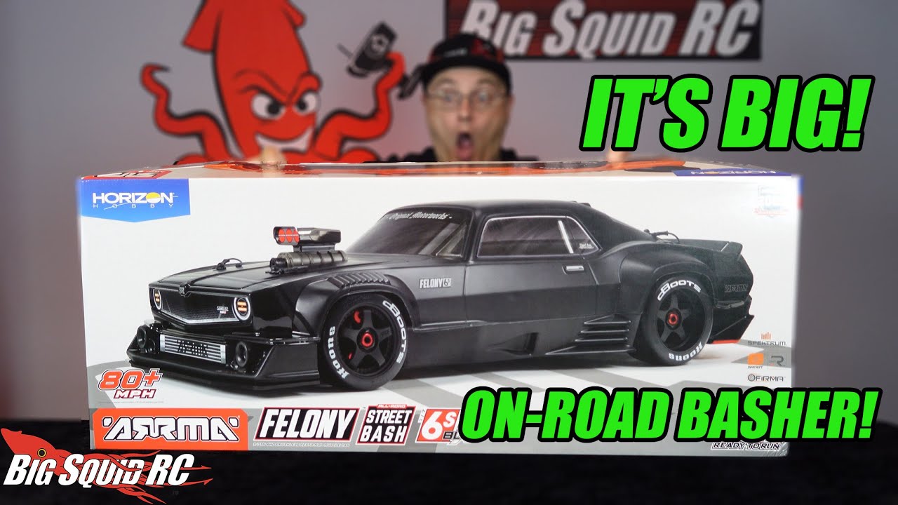 Unboxing the 1/7 ARRMA Felony 6S Street Bash BLX