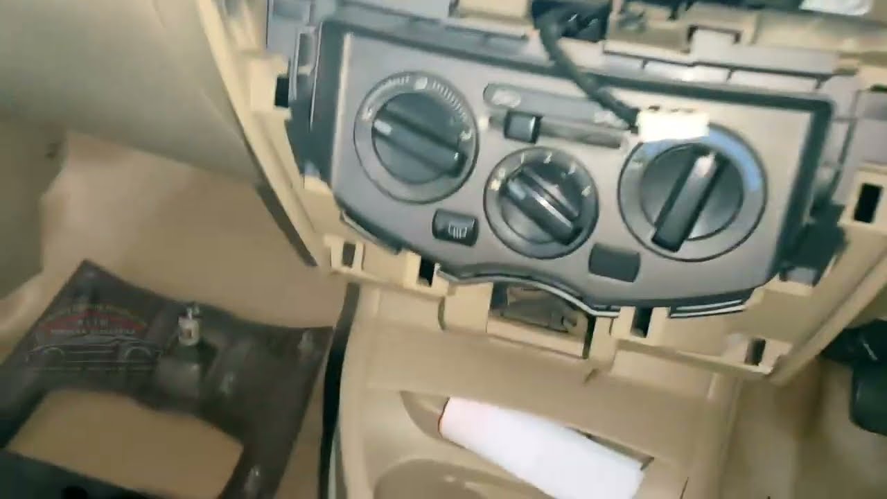 Cara Melepas Frame Head Unit Nissan Grand Livina