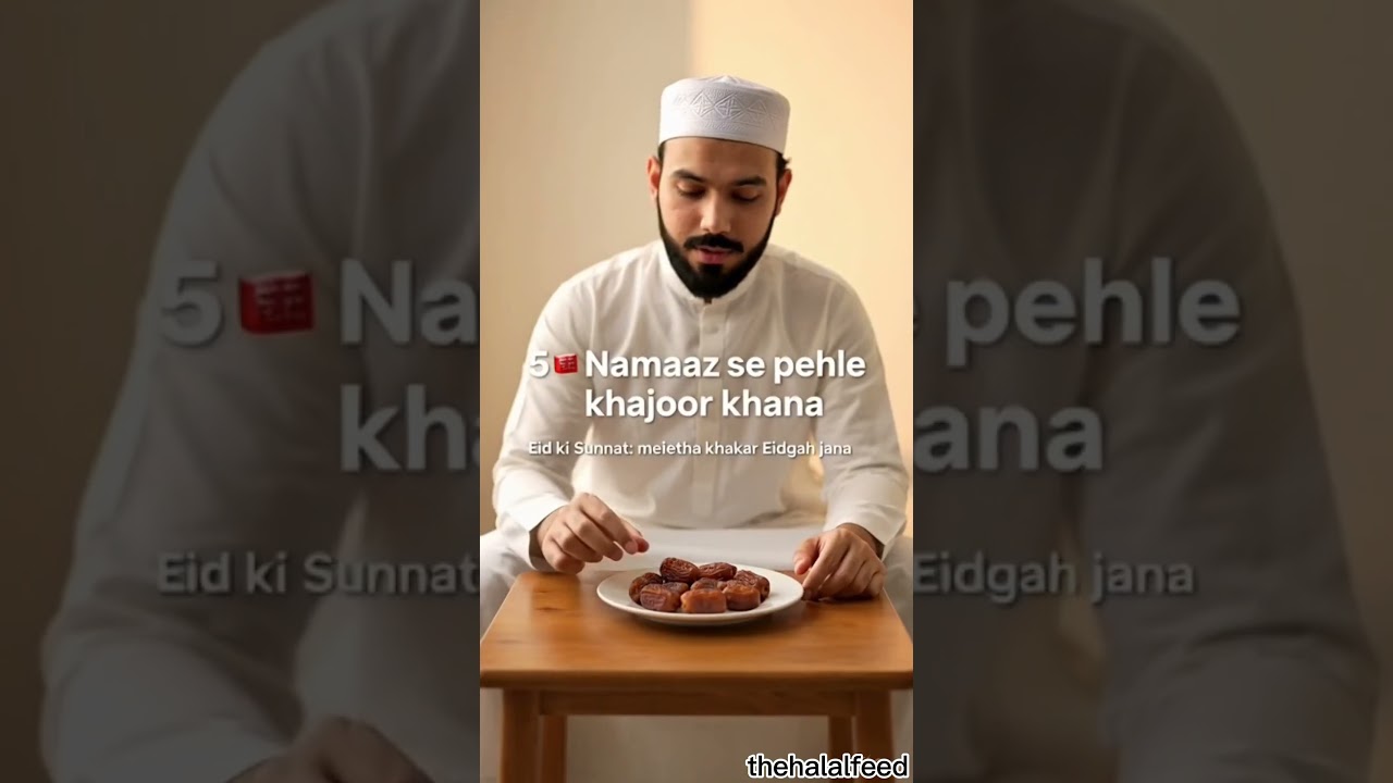 Eid ke Din Nabi ﷺ ki  Sunnatein | Har Muslim Ko Pata Hona Chahiye#EidSunnah#viral #trending #islam