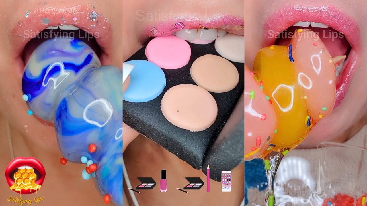 50 Minutes SLEEP RELAX STUDY Satisfying ASMR Eating Compilation Mukbang 먹방