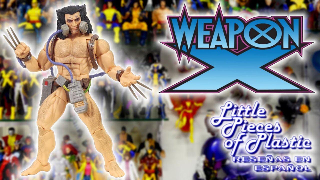 Wolverine Weapon X Marvel Legends X-Men Retro Target Reseña Revisión Review Little Pieces Plastic