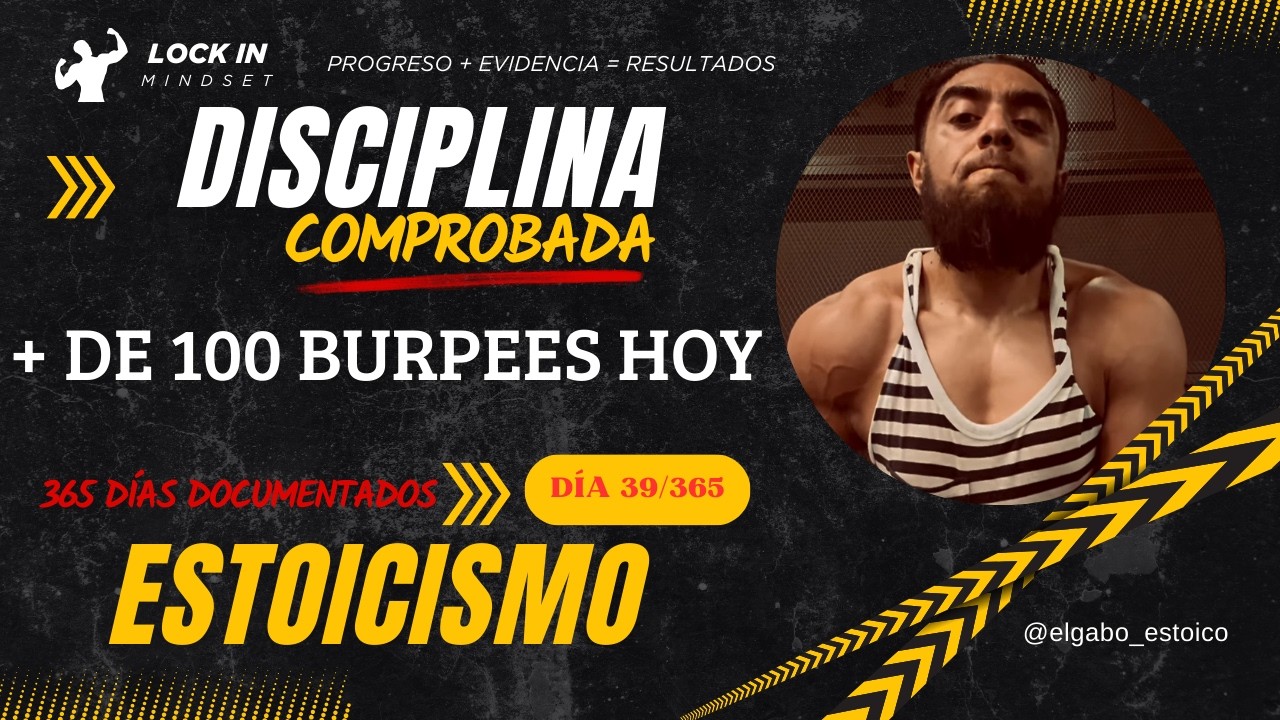 Día 39/365 | + de 100 Burpees hoy!