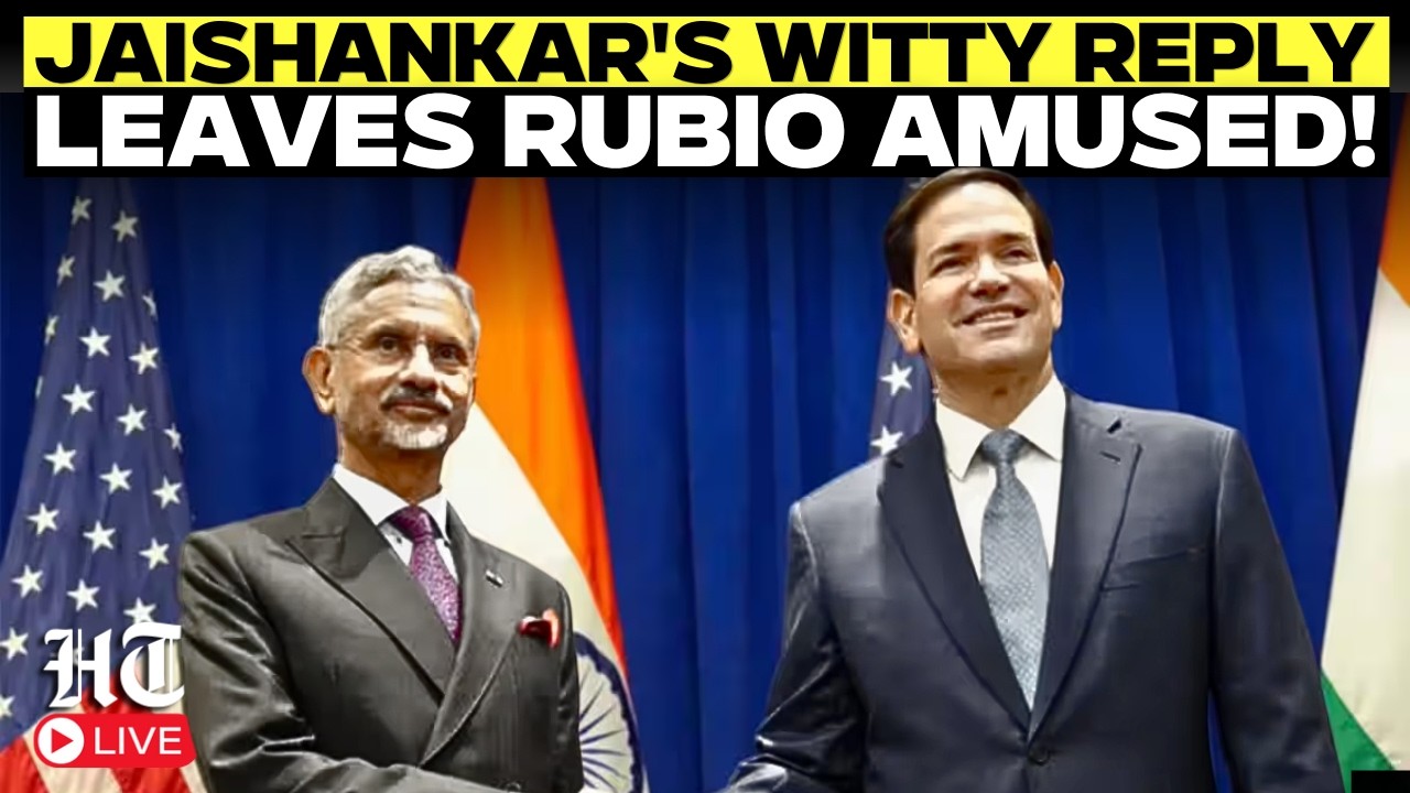 Watch LIVE: Jaishankar's Witty Remark Leaves Marco Rubio Laughing At Freedom 250 Reception | Mumbai