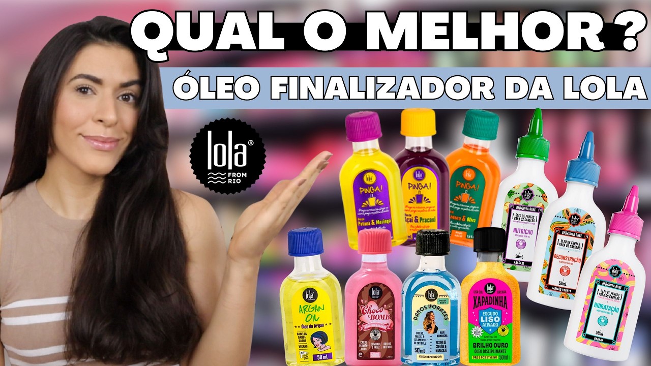 QUAL O MELHOR ÓLEO REPARADOR DE PONTAS DA LOLA ? (Comparando 10 opções) #BATALHA | Larisse Gama