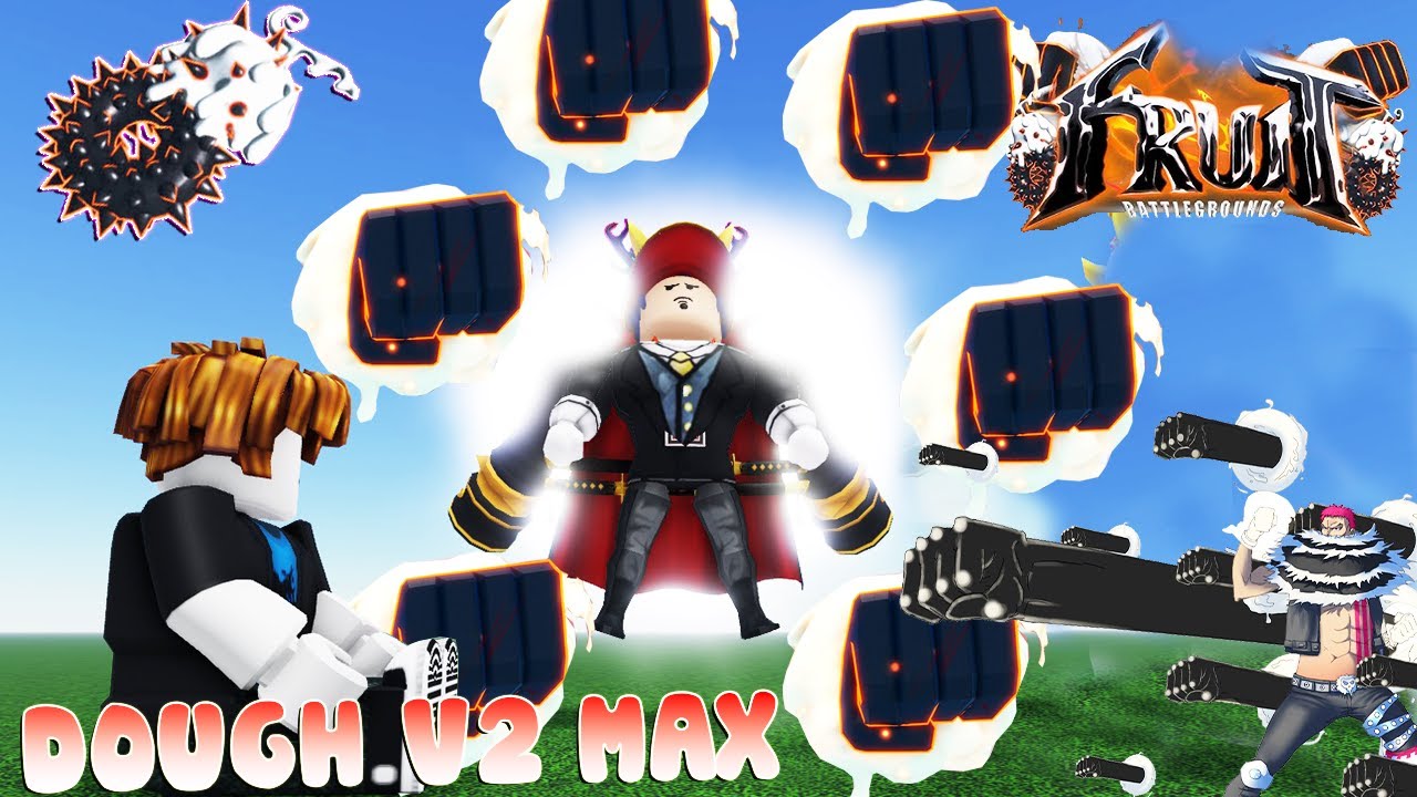 Roblox - CÀY MAX CẤP TRÁI ÁC QUỶ DOUGH V2 ''MOCHI'' SĂN NGƯỜI CHƠI TOÀN BỊ KS - Fruit Battlegrounds