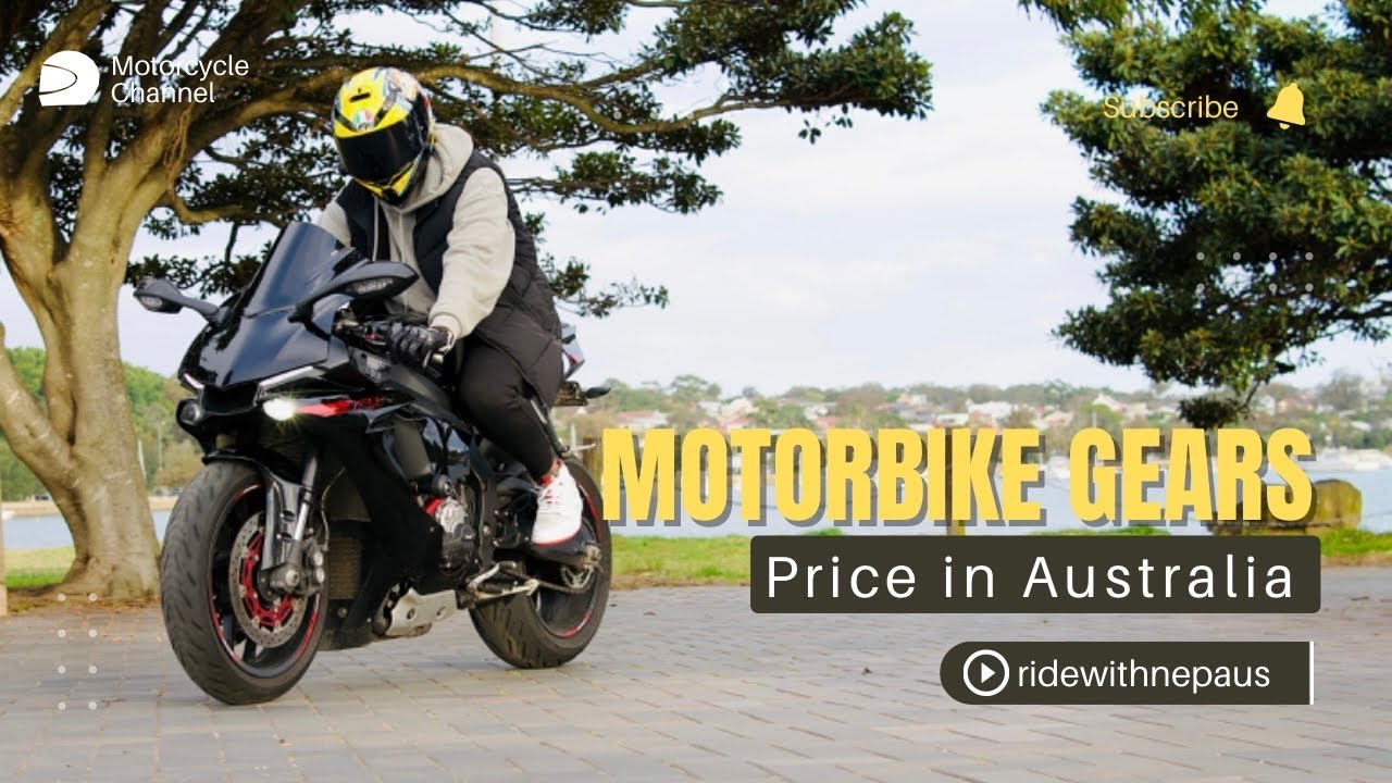 Price of motorcycle gears in Australia || Aprilia RSV4 Bmw s1000rr