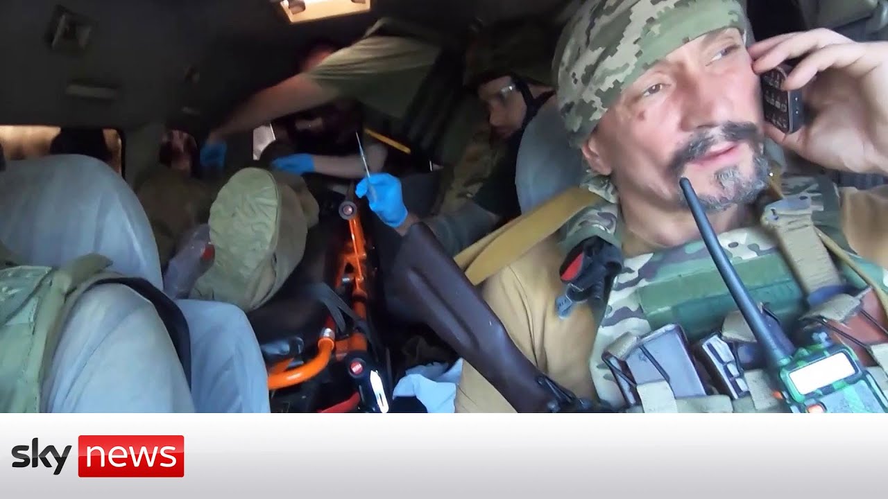 Ukraine War: The volunteer ambulance saving injured soldiers