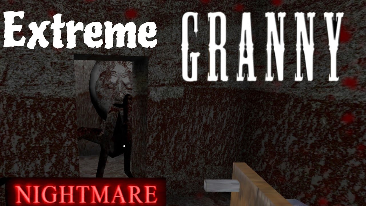 Кошмарное прохождение Granny 1.8.8 на ЭКСТРИМЕ через анджелу