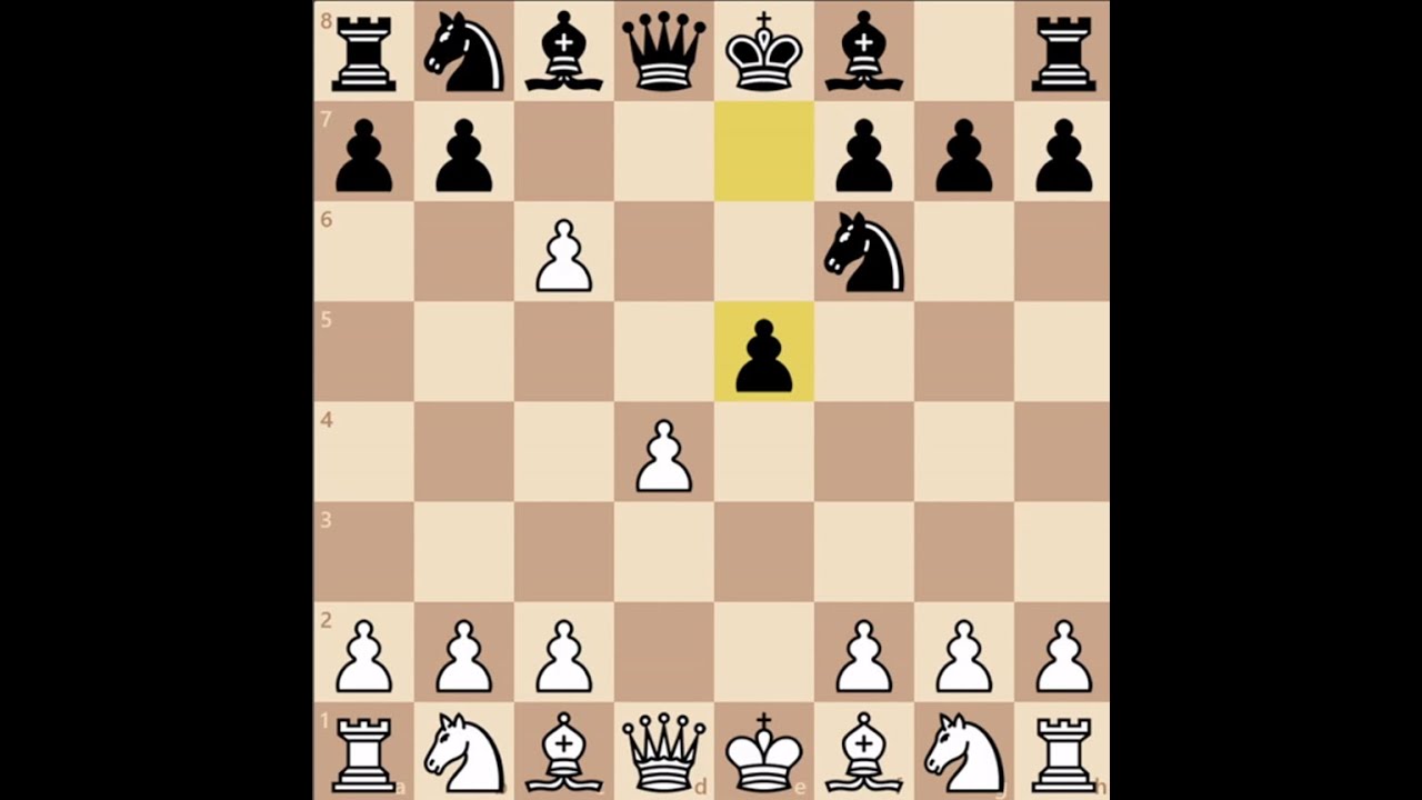 Pralev vs. chessmaster1399 - gambit ve Skandinávské obraně