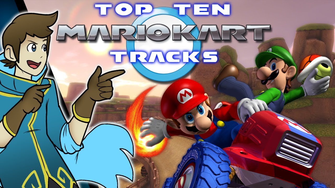 Top Ten Mario Kart Tracks - Black Mage Maverick