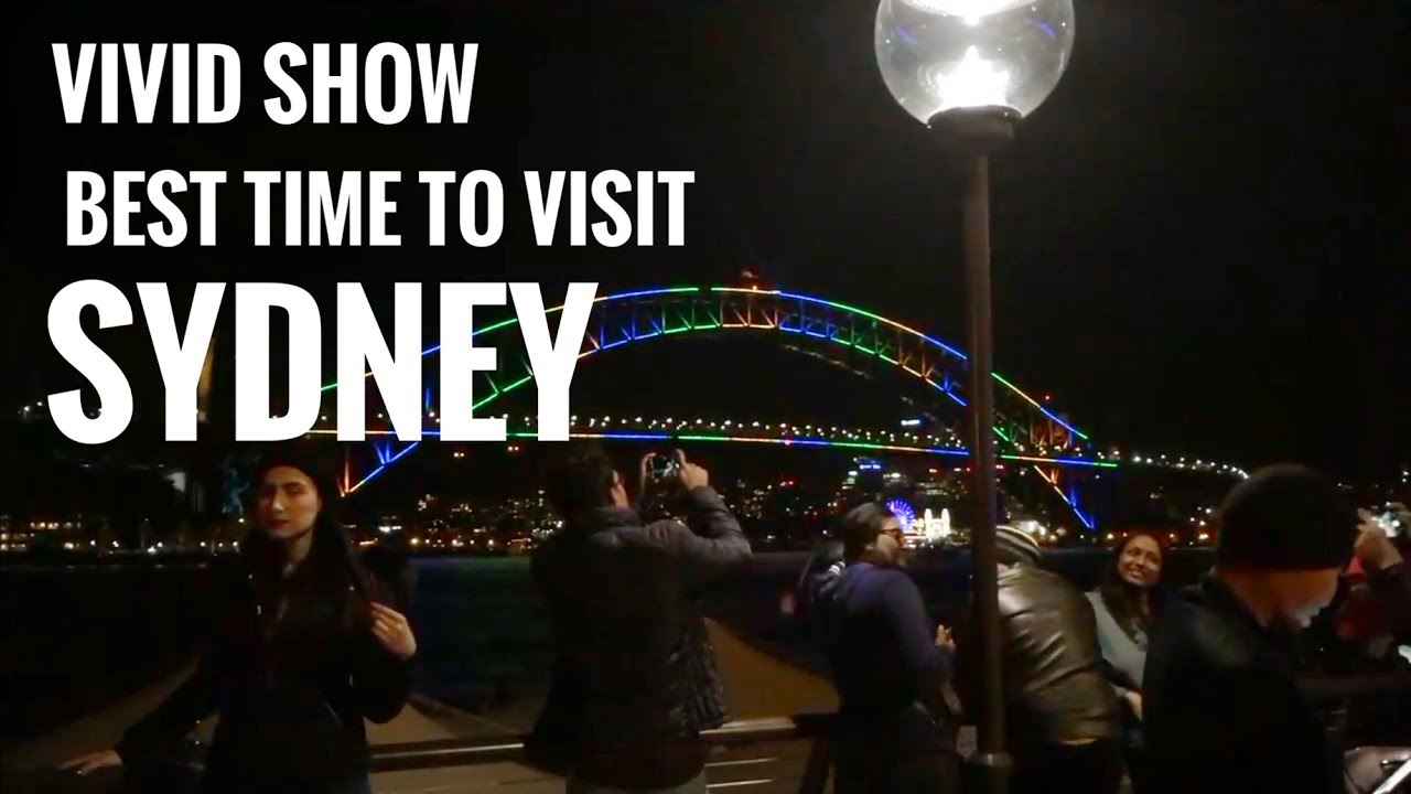Vivid Light Show Sydney Australia 2018