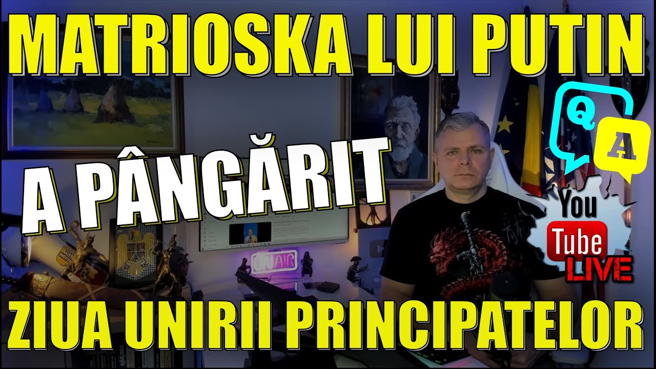 Live Q&A Călin Georgescu: Nostalgie la cavoul lui Dej. Moscova a poluat Ziua Unirii Principatelor