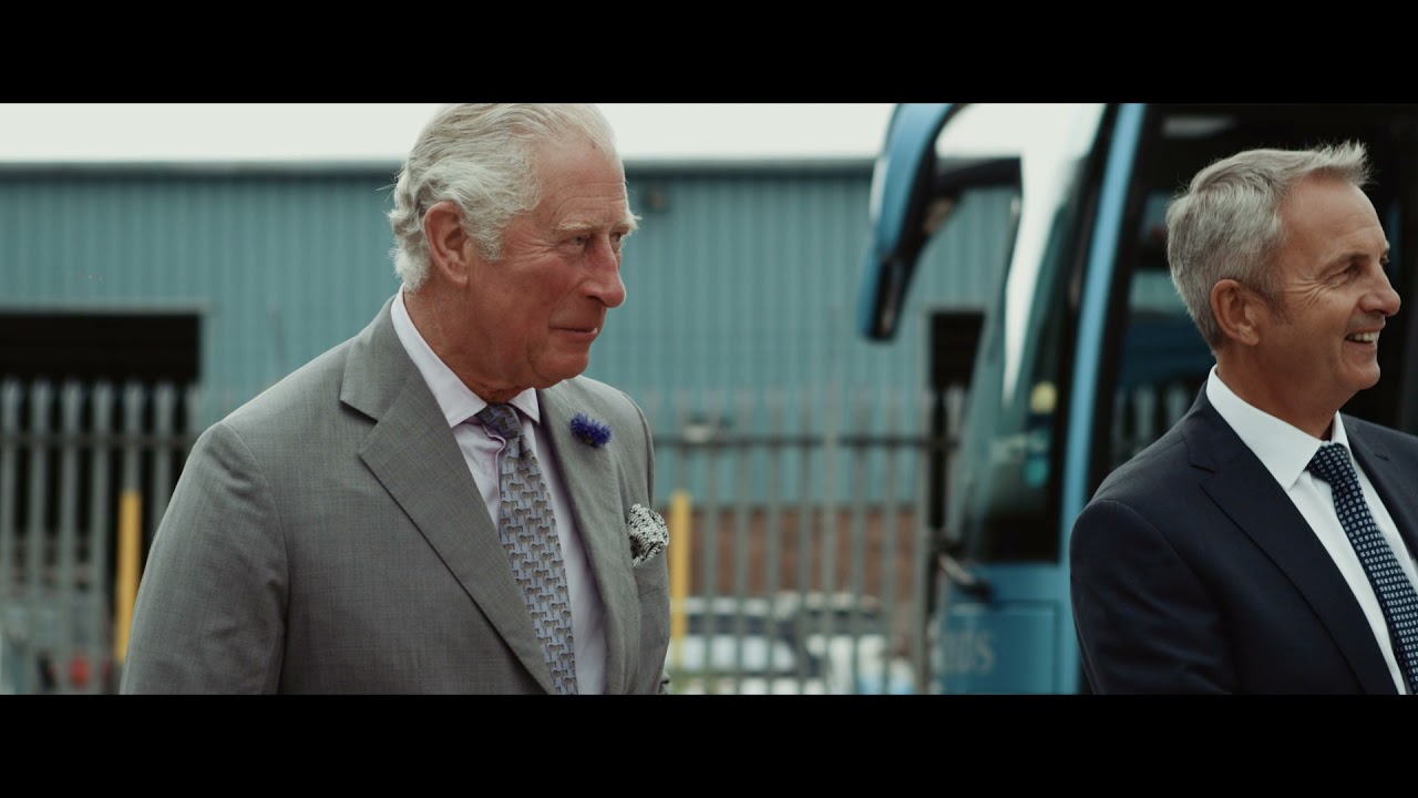 Prince Charles visits Edwards Coaches V2