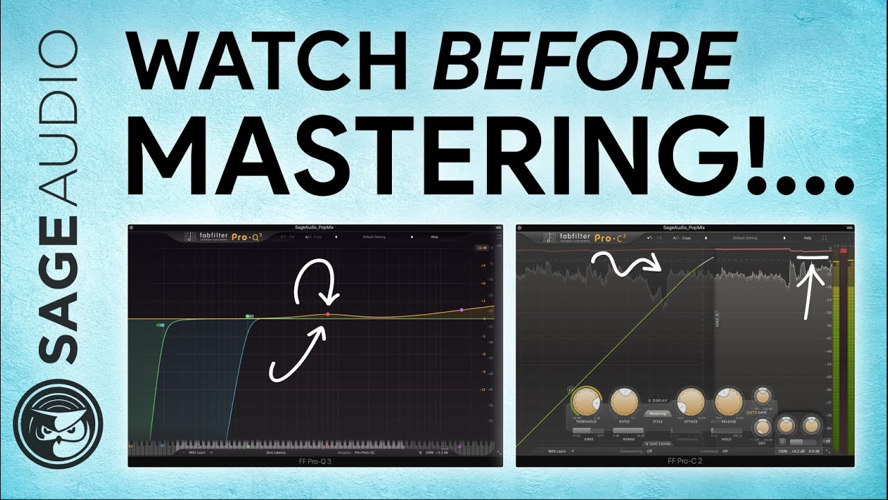 Before You Start Mastering a Song Watch This!...