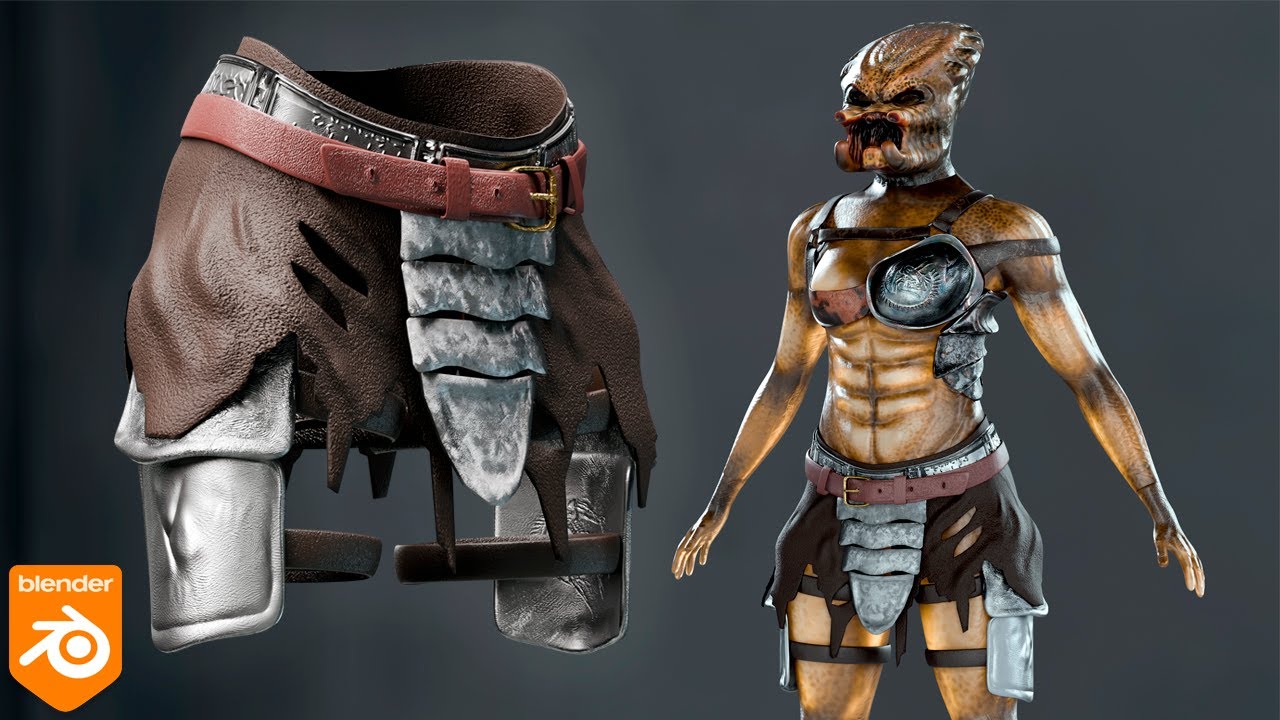PREDATOR CONCEPT - MODELADO TAPARRABO EN BLENDER