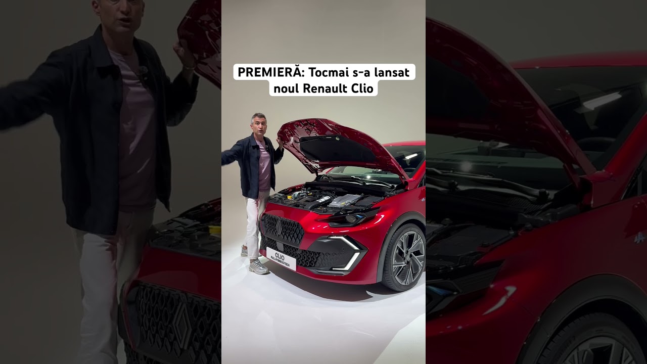 PREMIERĂ: Tocmai s-a lansat noul Renault Clio