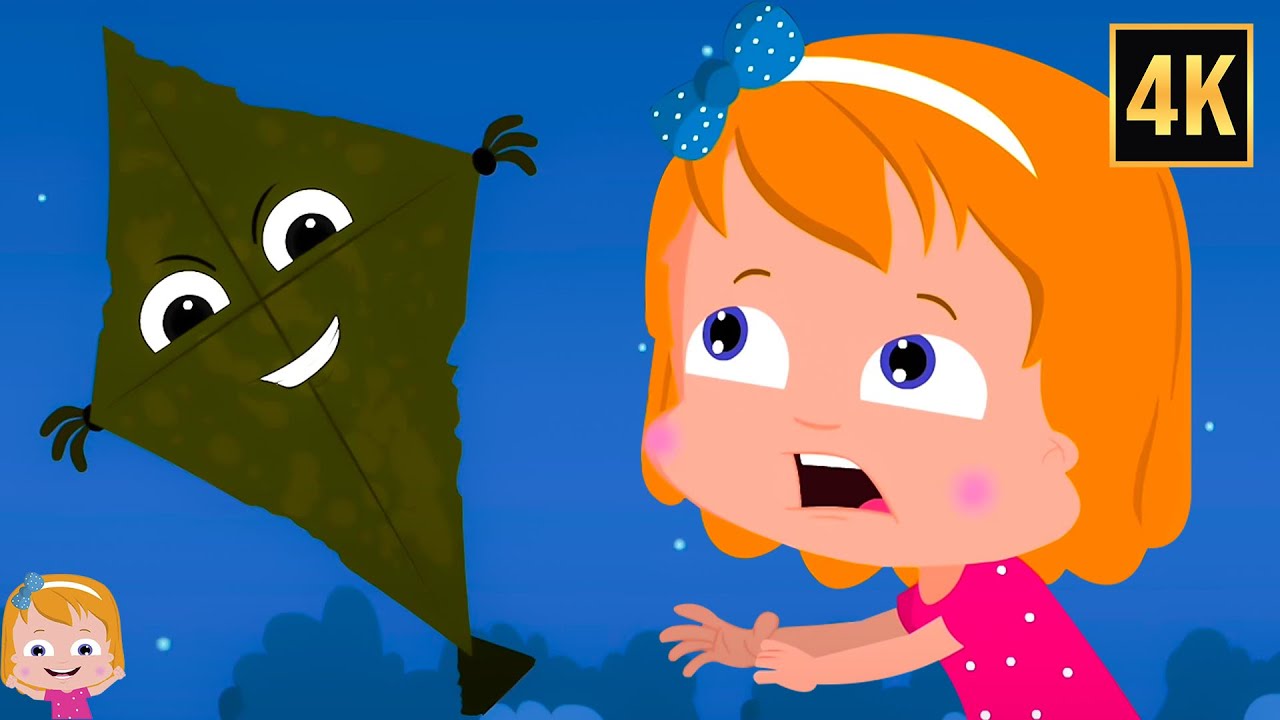 Halloween Kite Song Fun Spooky Cartoon Video for Kids