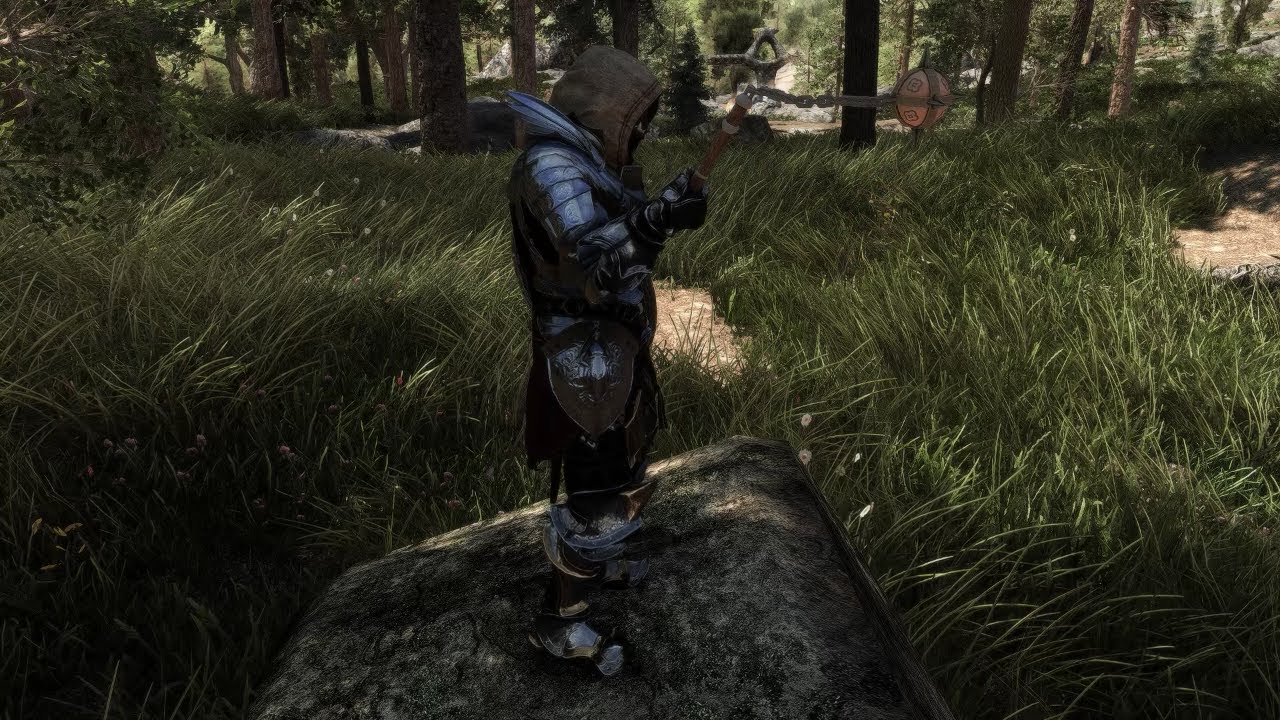 Flailin' Around 34 in One (Skyrim Flail weapon mod)