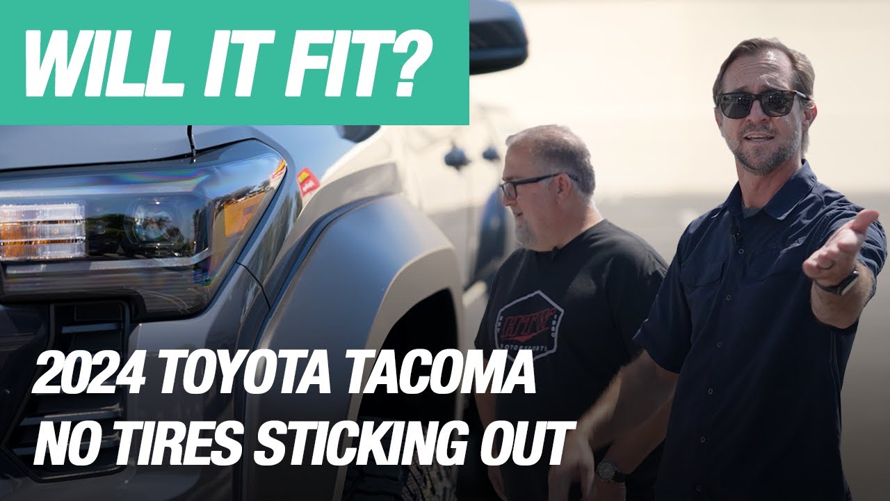 2024 Tacoma SR5 Best Tire Fitment