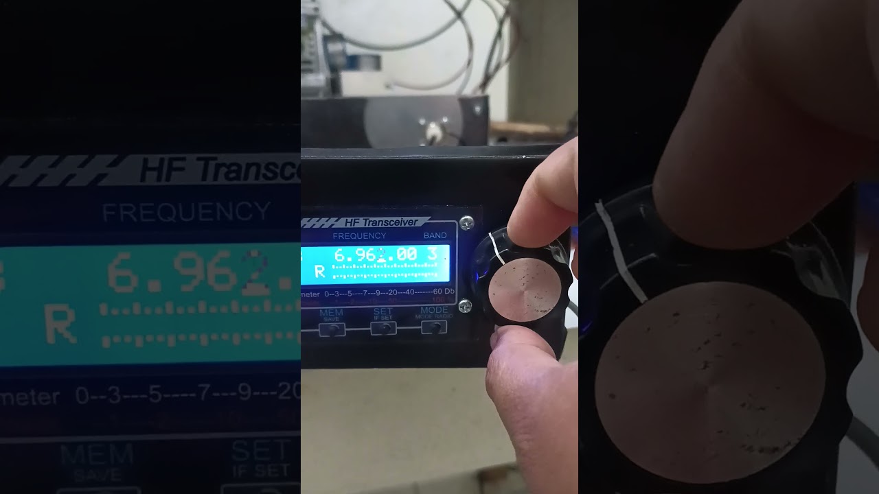 Monitor Radio Bitx 40m Band #radio #hamradio #hf #bitx
