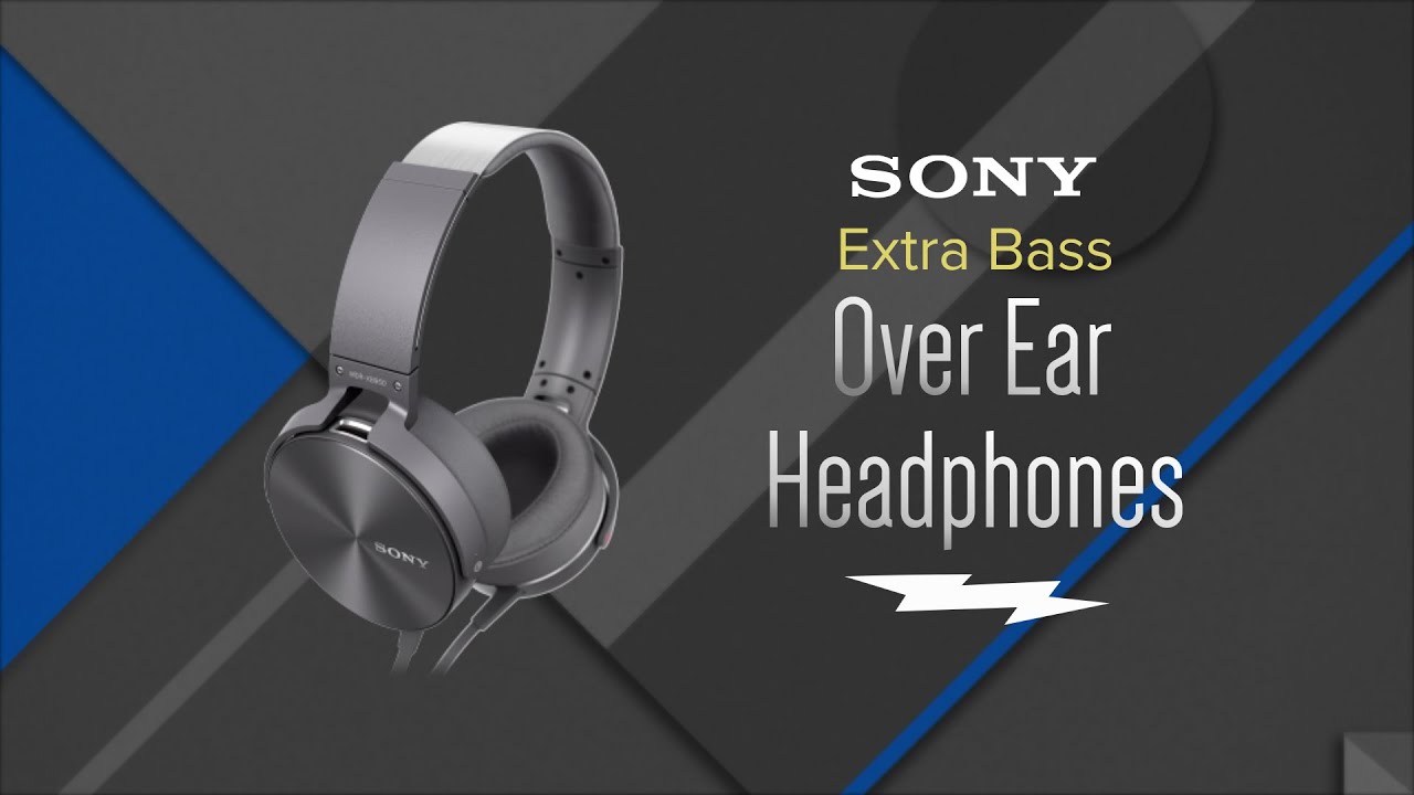 Sony Extra Bass Bluetooth Over-Ear Wireless Headphones MDR-XB950 - Overview