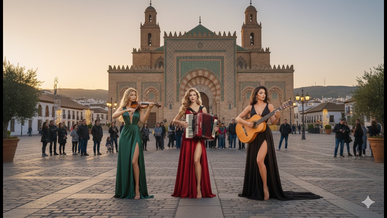 Dreamy Flamenco Instrumentals ✨ Peaceful Guitar, Violin & Accordion Background Music - flamenco