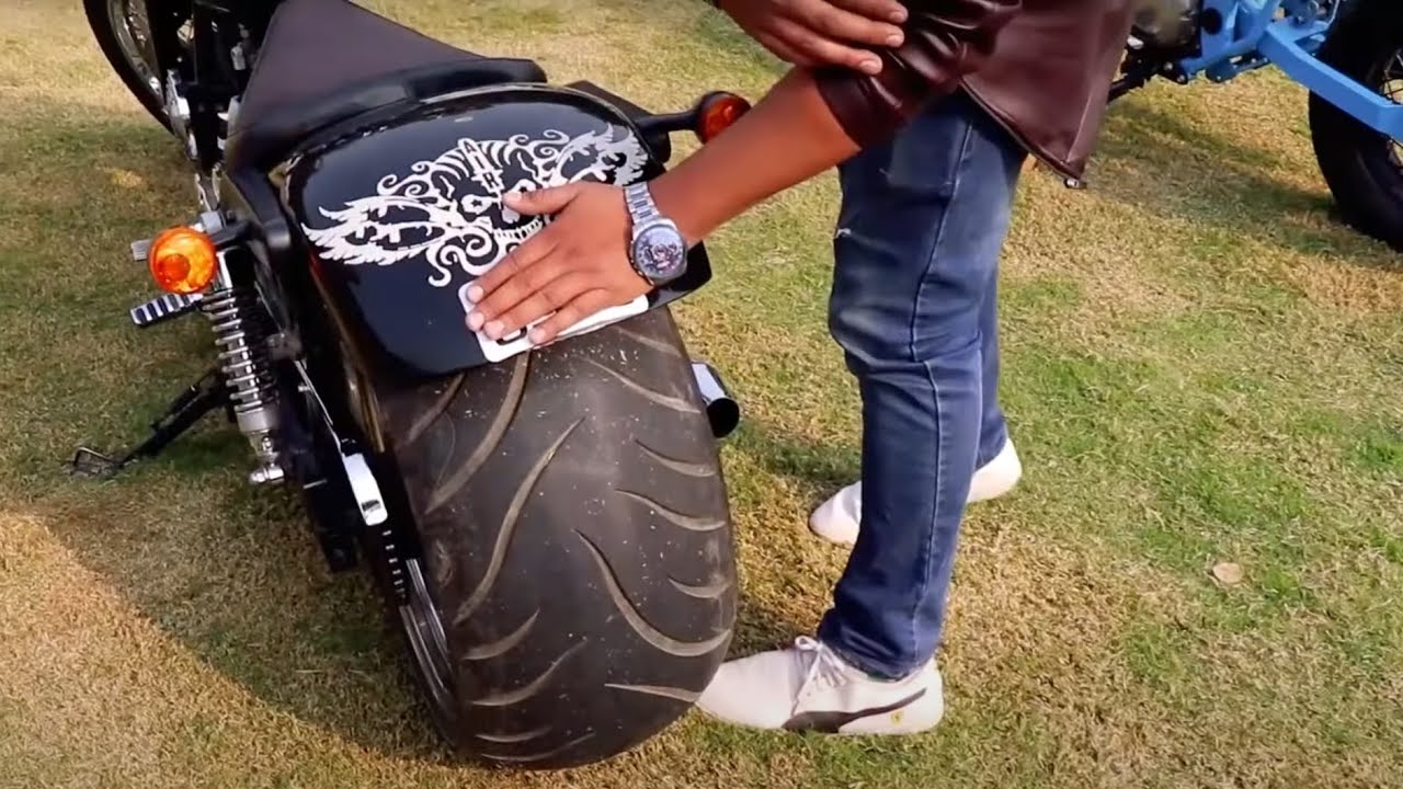 Royal Enfield broad tyre for - King Indian - King Indian