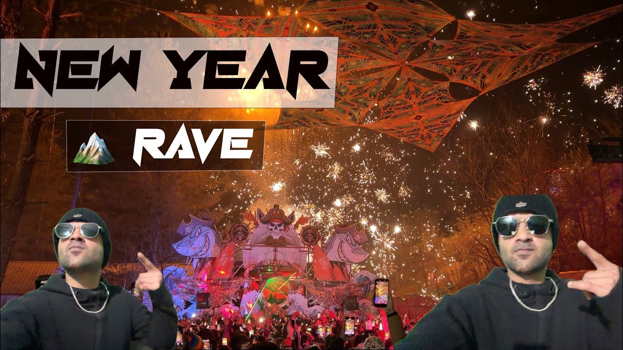 Rave Party in Kasol & A walk thru market on 1st Evening  🔥|| NYE in Kasol - Finale