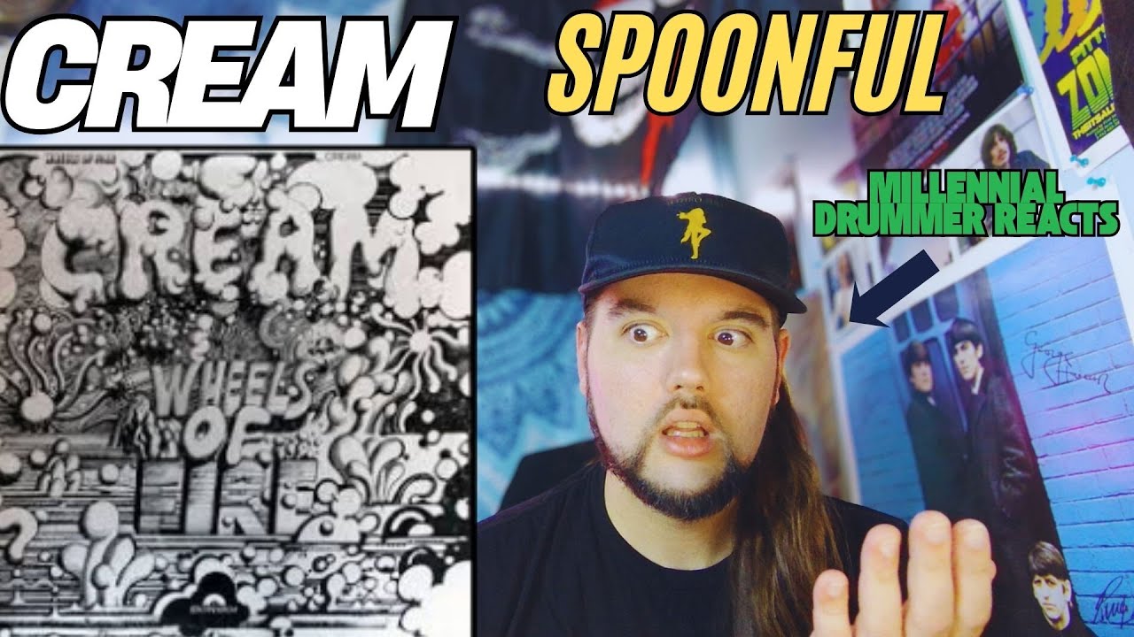 Барабанщик поколения Y отреагировал на песню Cream «Spoonful» вживую