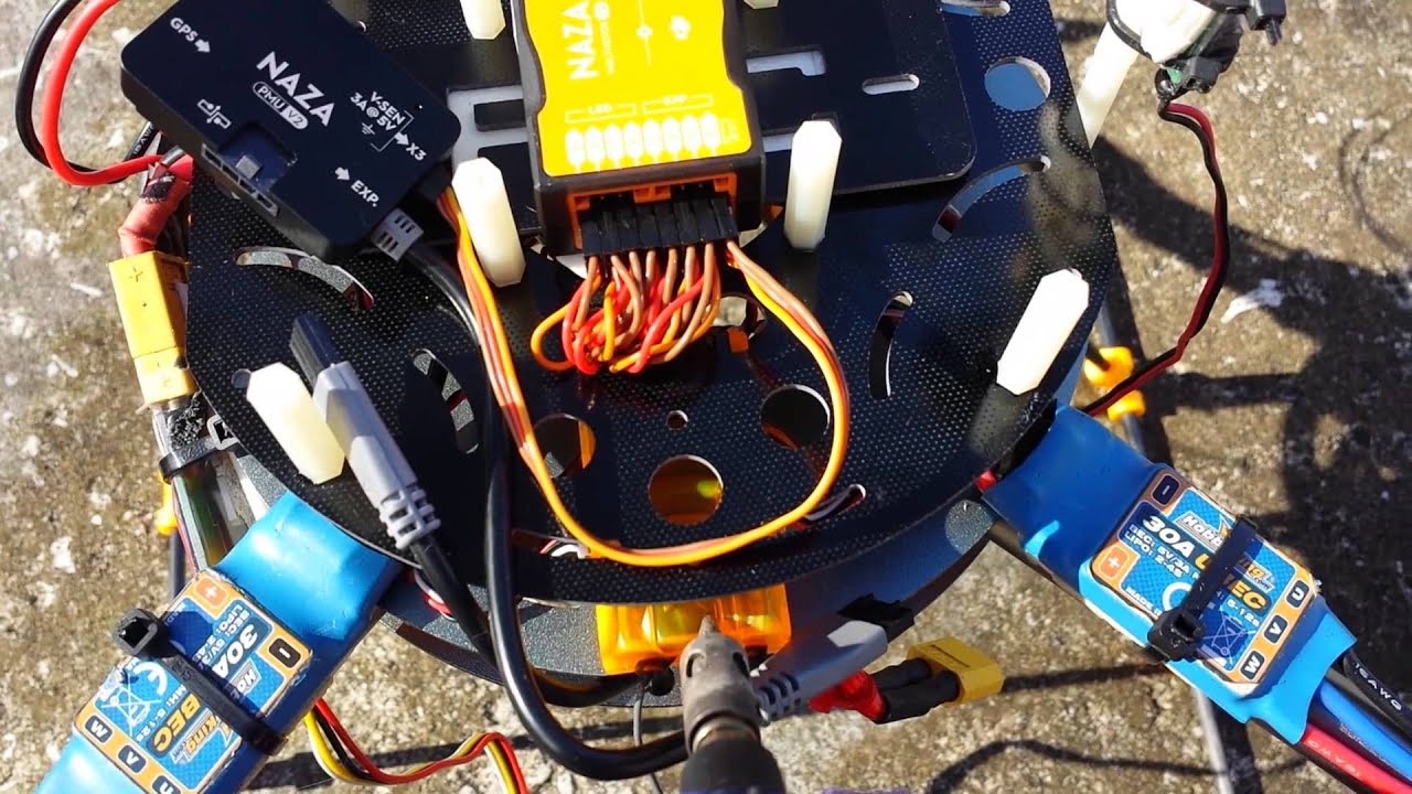 How to wire naza m v2 spektrum