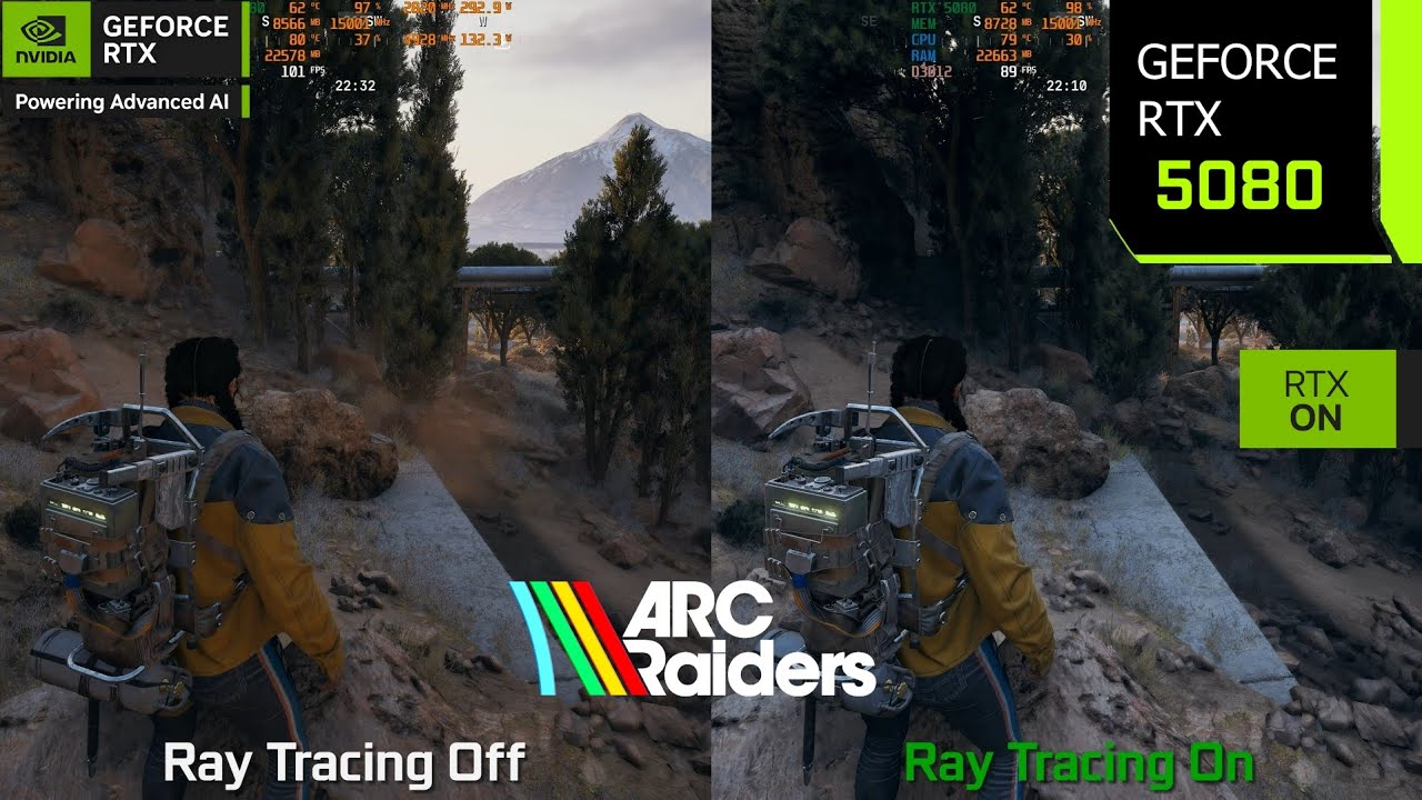 ARC Raiders Ray Tracing On vs Off - Graphics/Performance Comparison | RTX 5080