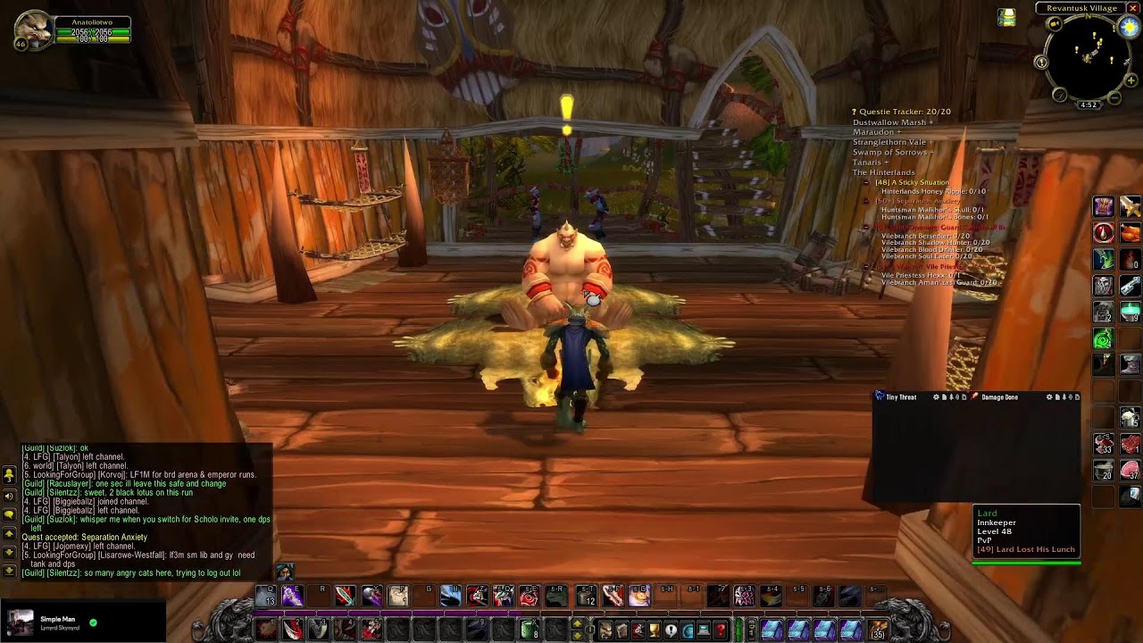 Mankrik Troll Rogue Level 1-60, Tier 1-3 (WoW Classic) - 34