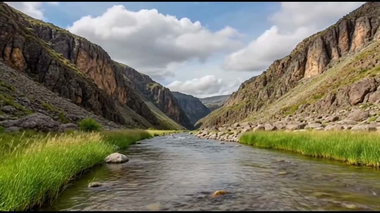 Harmony River – 3 Hour Relaxing River Sounds for Sleep, Study & Meditation