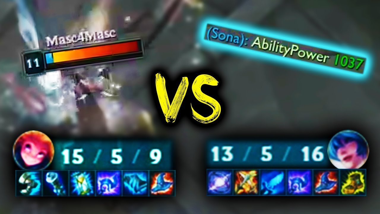 they had a fed Zoe but we had ONE SHOT AP SONA support