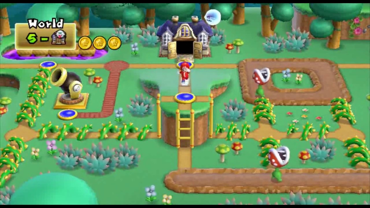 [TAS] New Super Mario Bros. Wii 100% world 5 (5/9)