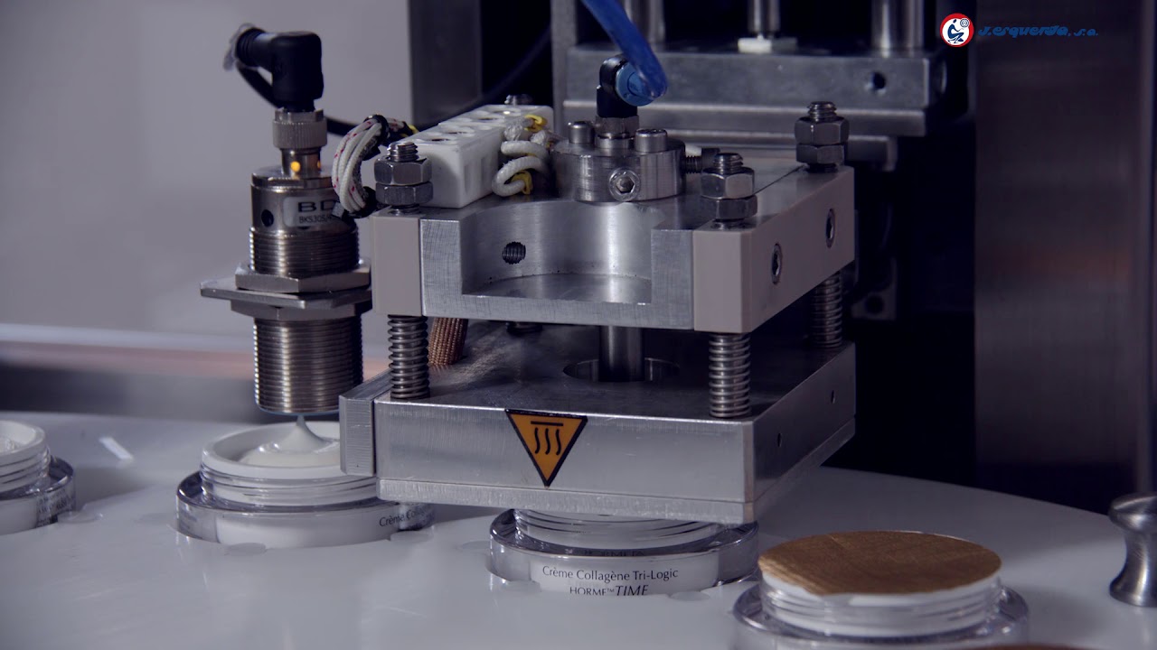 Máquina llenadora de cremas cosméticas, MINIBLOC: