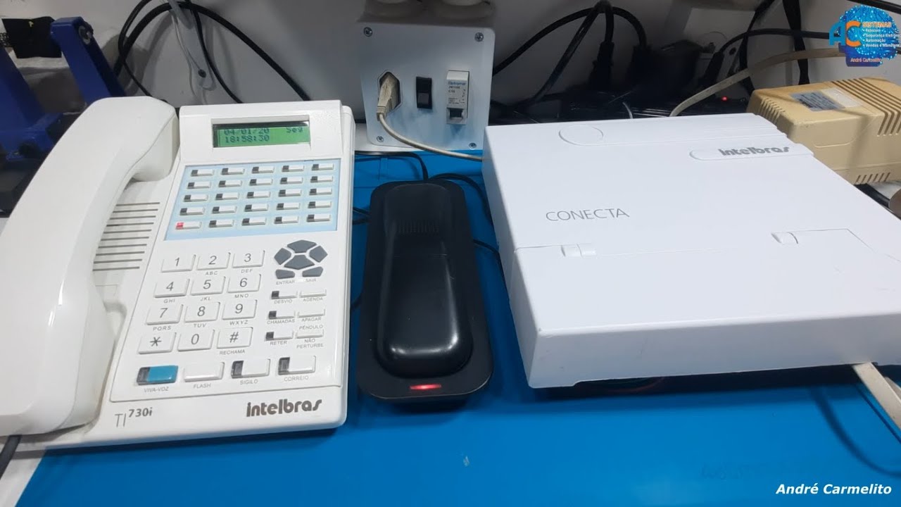 Como criar senha de ramal central Conecta modulare Intelbras