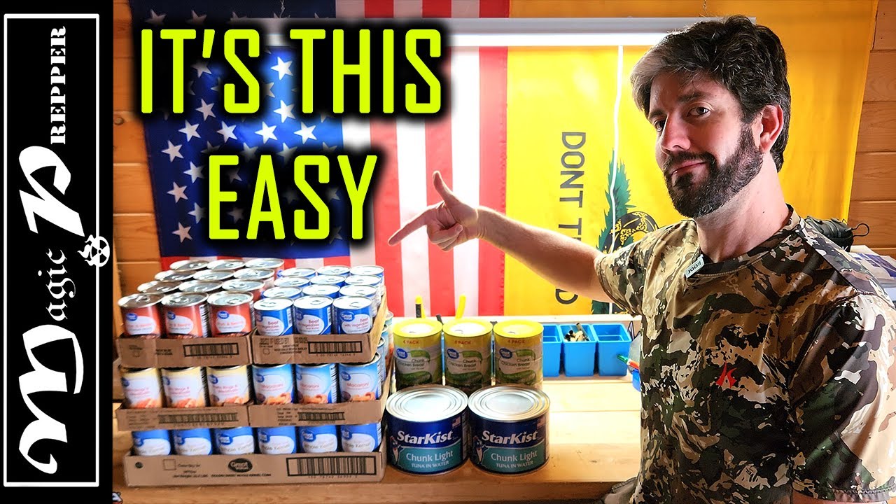 Easiest Way To Prep Food For Emergencies