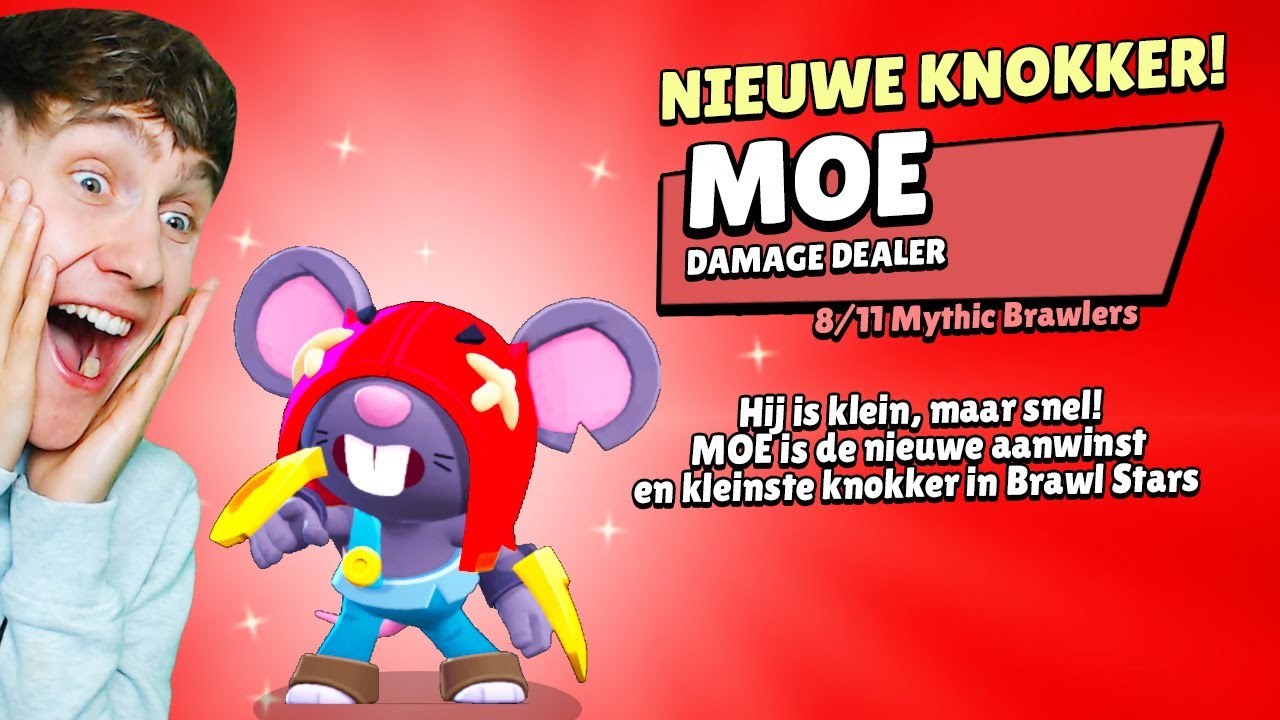 Brawl Stars Heeft Een Nieuwe Knokker En Ik Test Hem!