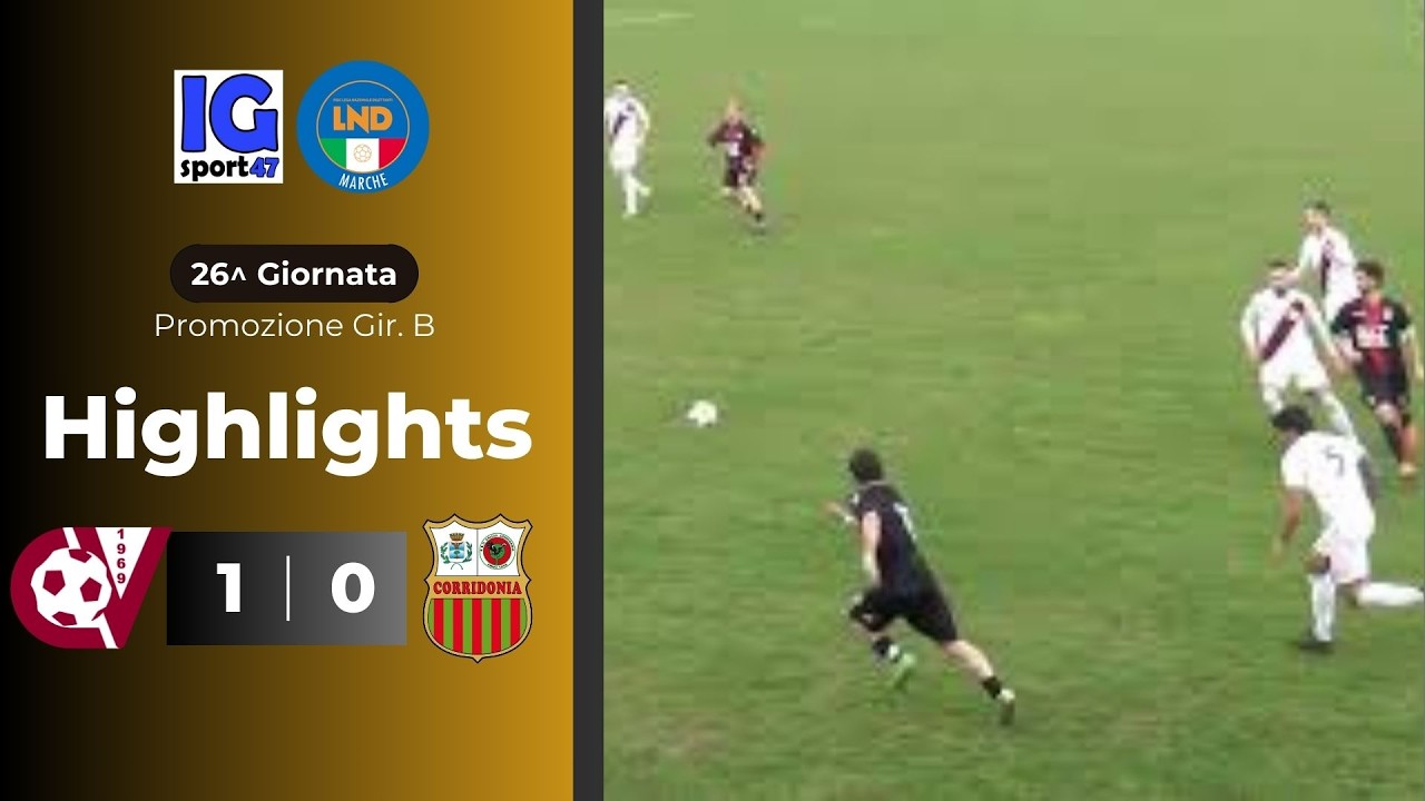 Casette Verdini-Corridonia 1-0 (Promozione Girone B)