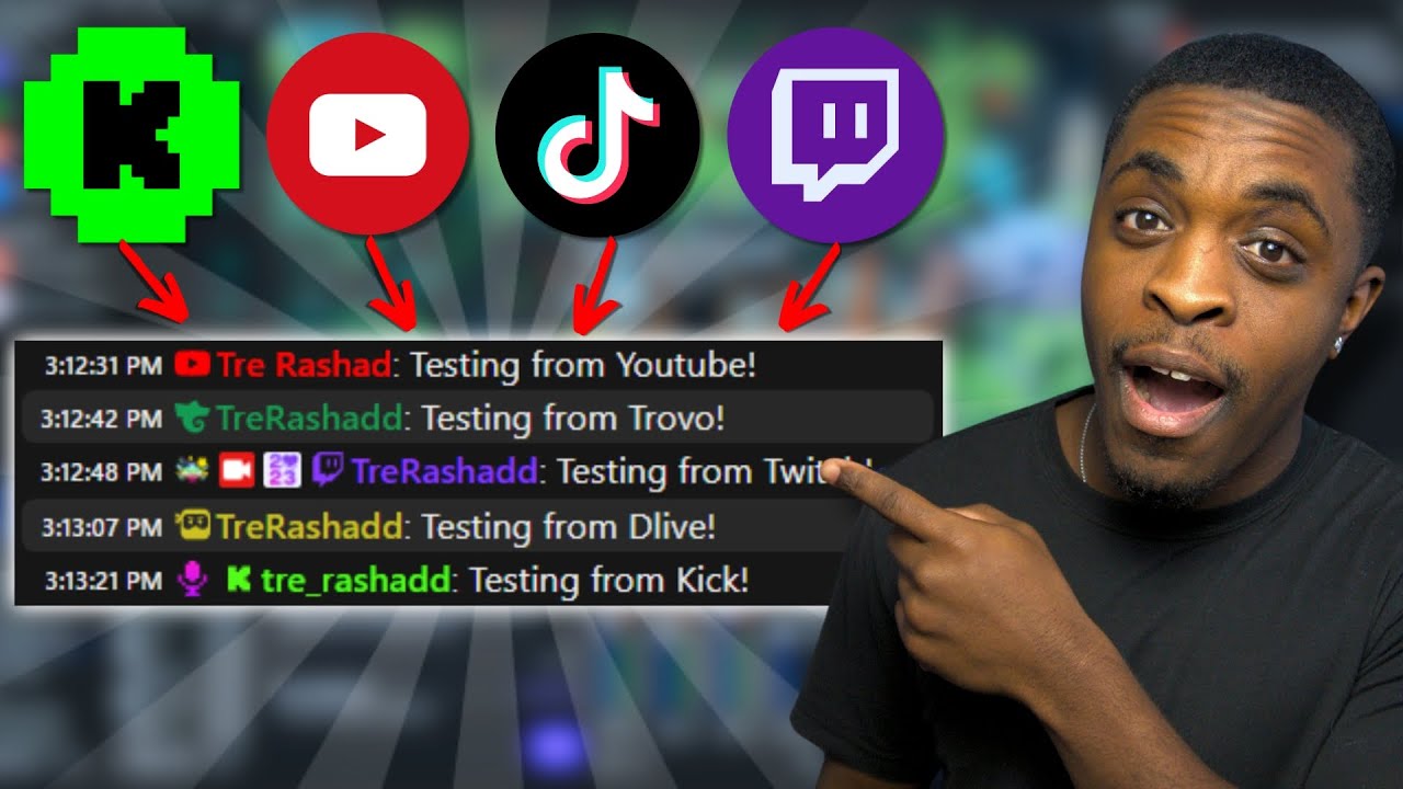 How To Setup Multi chat in OBS Studio | Casterlabs