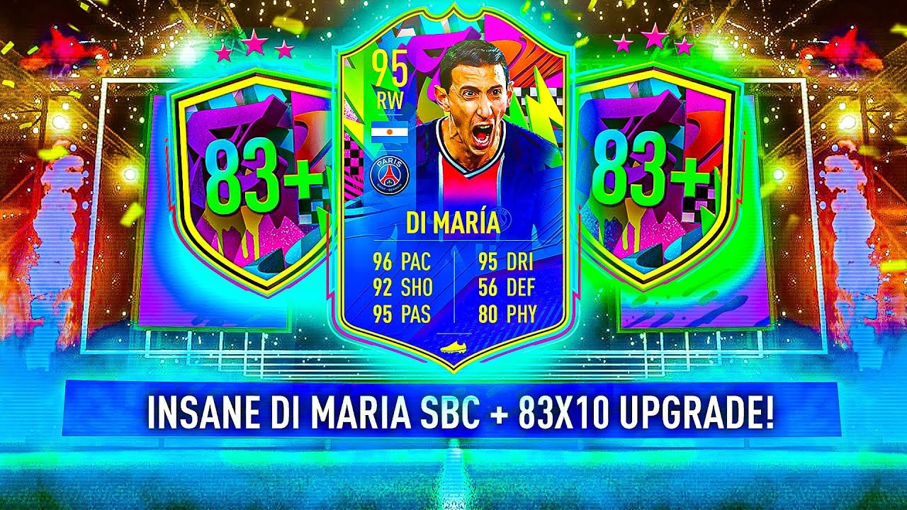 INSANE 97 DI MARIA SUMMER STARS SBC & 83x10 UPGRADE! - #FIFA21 Ultimate Team