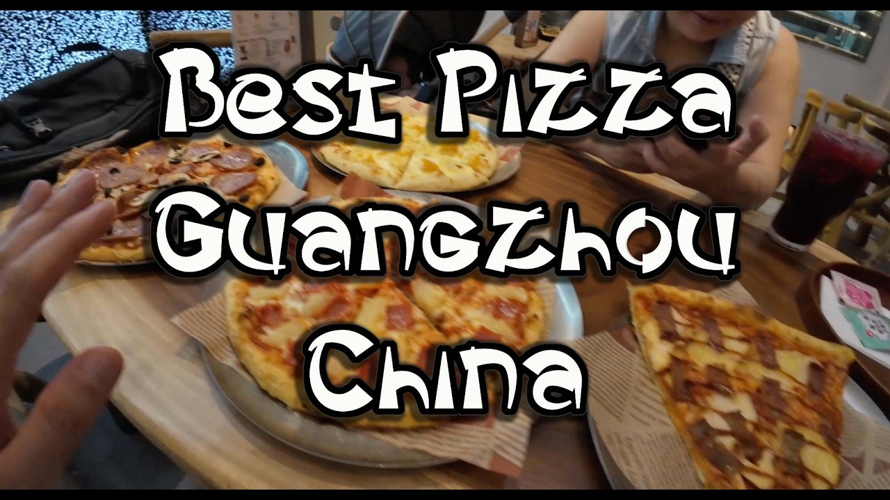 Felicita Fetta Pizza Guangzhou Food Adventure. Top pizza spot. China Vlog and Travel Guide
