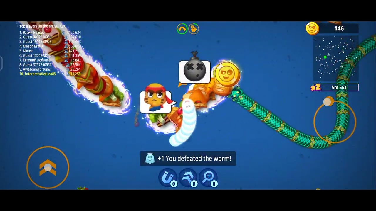#gameplay #worm zone io 