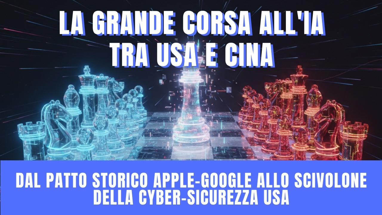 La Grande Corsa all'IA tra USA e Cina