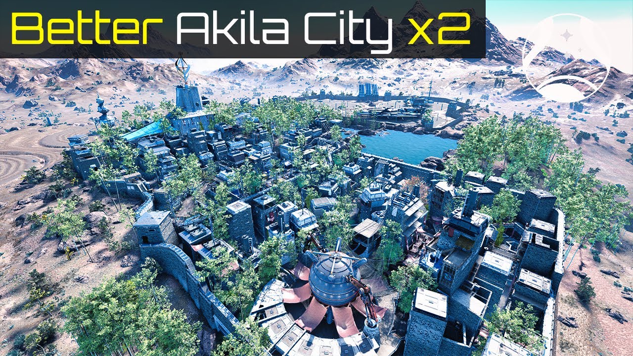 Akila City Oasis & Akila City Rises | 2 Free Mods Overview | Starfield Mods PC & Xbox