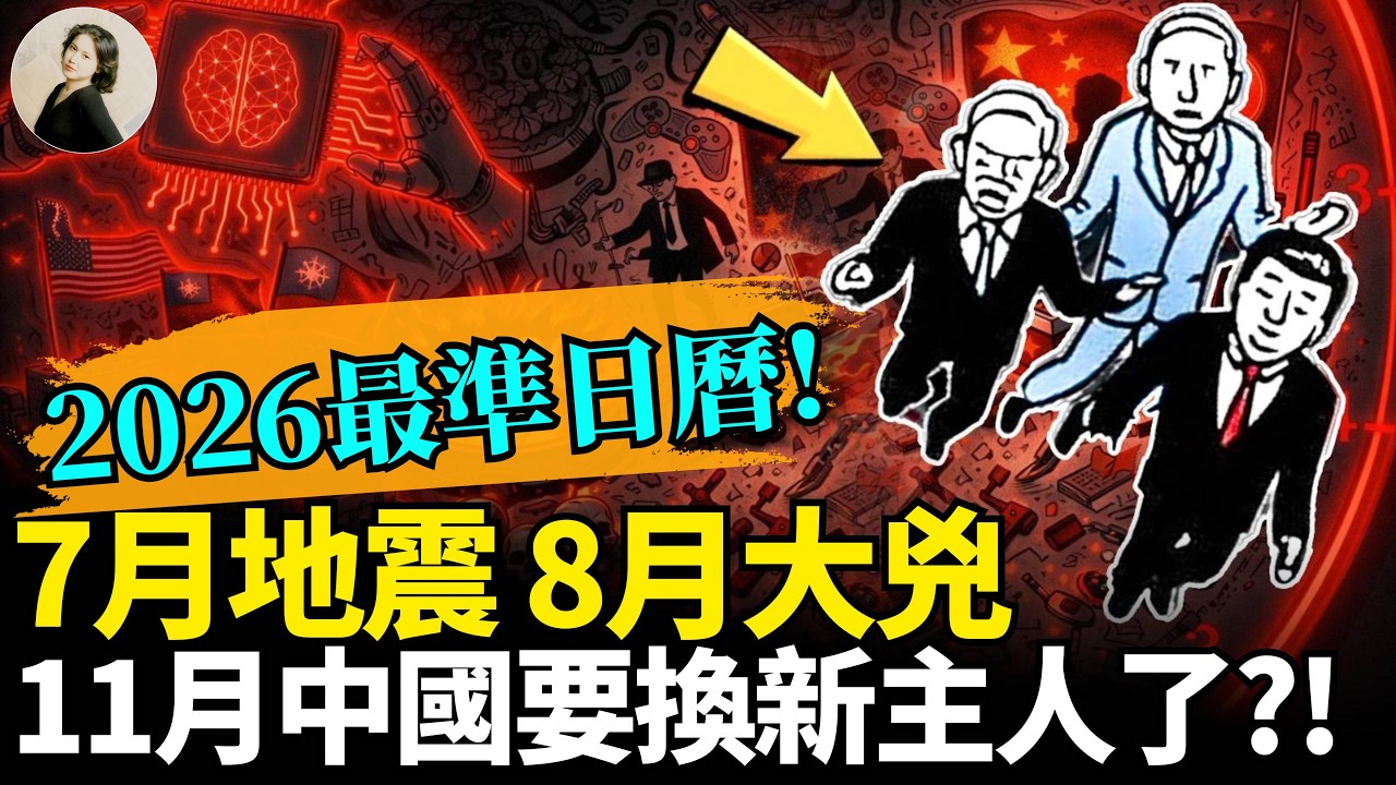 3月戰火、4月放毒、6月城市危機！11月更多「共產主義獨裁者」會在被送進監獄！一張圖看懂2026年12個月的最恐怖雜誌預言 ! #2026 #預言 #戰爭 ｜琦玟街談巷說 203